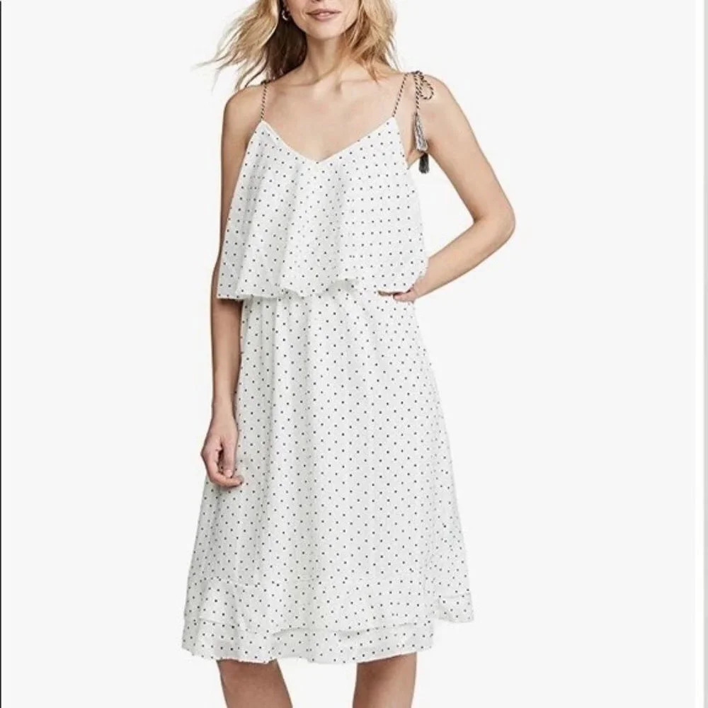 NWT Cupcakes and Cashmere Latana Pokadot Dress-sz Small